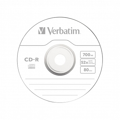  CD-R Verbatim (43351) 700MB 50 
