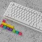 Игровая механическая клавиатура Ajazz K870t (White)