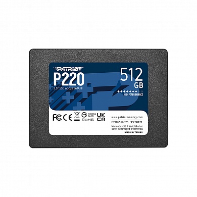   SSD Patriot Memory P220 P220S512G25 512GB SATA III