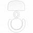 PTFE ����� Battle Square MF8 (White) for Logitech G Pro X Superlight
