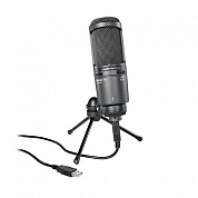 Студийный микрофон Audio-Technica AT2020USB+ (Black)