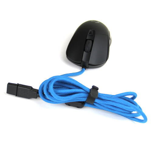   Logitech G403 plus Paracord Cable Light Blue