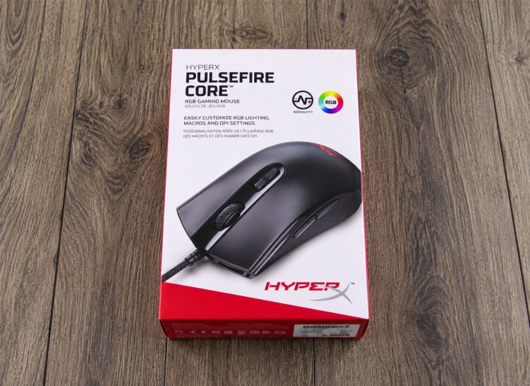 Обзор на игровую мышь HyperX PulseFire Core