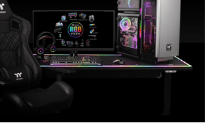 Крутой стол выпустил Thermaltake для геймеров