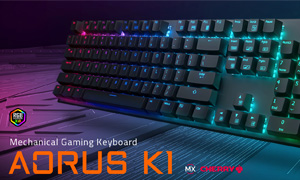 Бюджетная механическая клавиатура Aorus K1 от Gigabyte