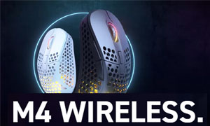 Новая мышь Xtrfy M4 RGB Wireless — теперь без провода