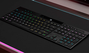 Новая ультратонкая беспроводная механическая клавиатура от Corsair