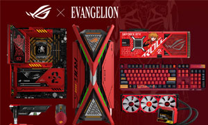 Новая коллаба известного аниме сериала EVA и Asus ROG
