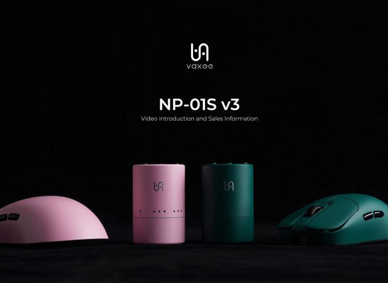 До 8000 Гц и новый сенсор Core1: представлена игровая мышь VAXEE NP-01S V3 Wireless