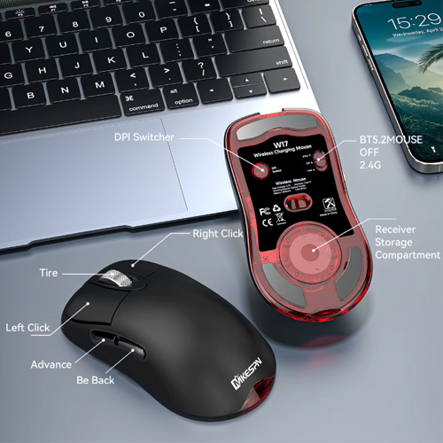 Игровая мышь MKESPN SXS-W17 Wireless (Black) — изображение 3