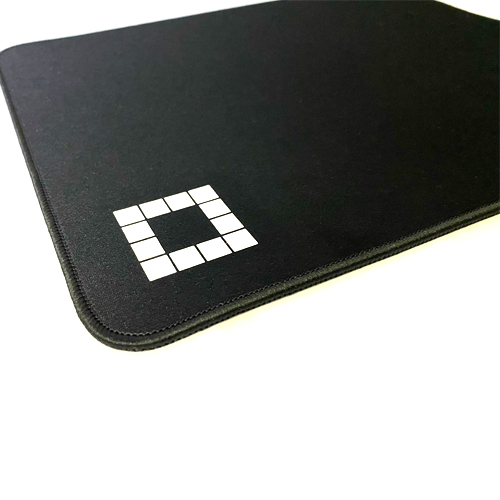 Тканевый коврик Battle Square Logo Mousepad Small (Black) — изображение 4