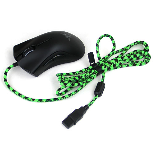 Игровая мышь Razer DeathAdder Elite + Paracord Cable Snake — изображение 11