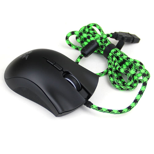 Игровая мышь Razer DeathAdder Elite + Paracord Cable Snake — изображение 6