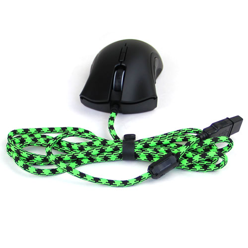 Игровая мышь Razer DeathAdder Elite + Paracord Cable Snake — изображение 8