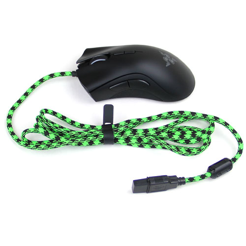 Игровая мышь Razer DeathAdder Elite + Paracord Cable Snake — изображение 9