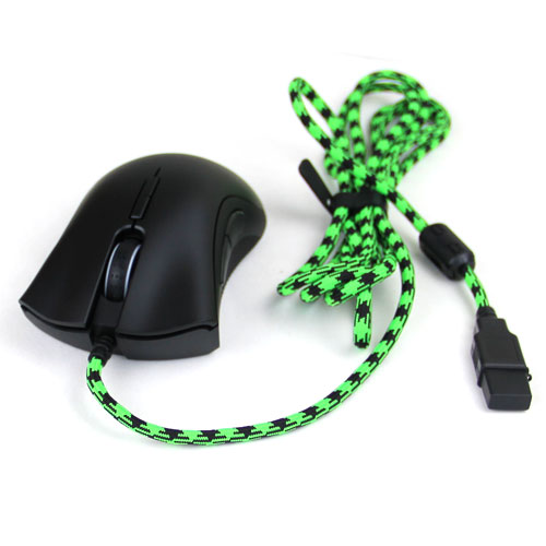 Игровая мышь Razer DeathAdder Elite + Paracord Cable Snake — изображение 10